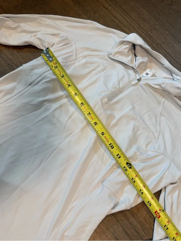 Lululemon It's Rulu Run Quarter Zip Size 10 - Image 6