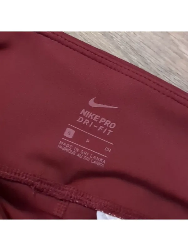 Nike pro pro luxe purple leggings size small - Image 3