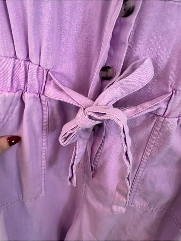 Universal Thread Lavender Utility Jumpsuit Boilersuit Size 6 Women's - Image 5