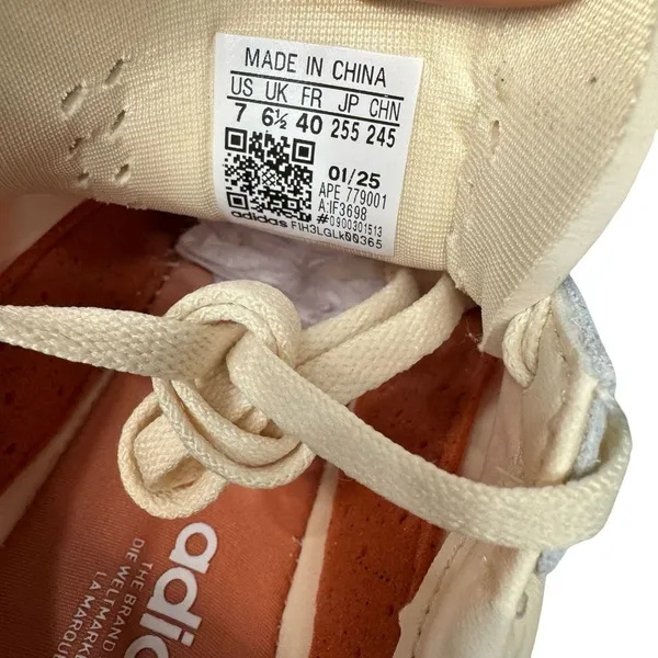 Adidas Country XLG J Sneakers Men's 7 Beige Coral BNIB Retro Lifestyle - Image 7