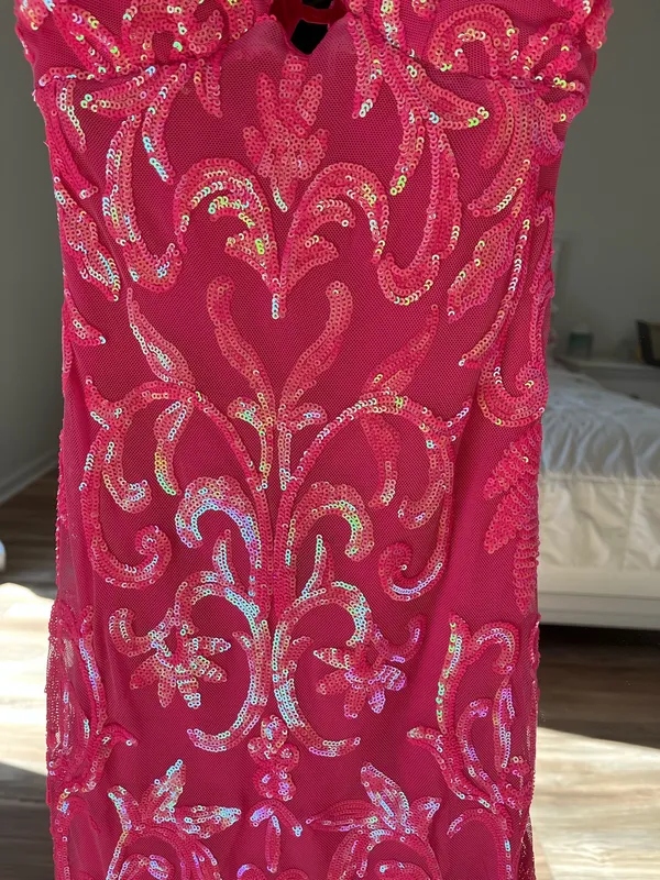 B. Darlin Hot Pink Homecoming Dress - Image 5