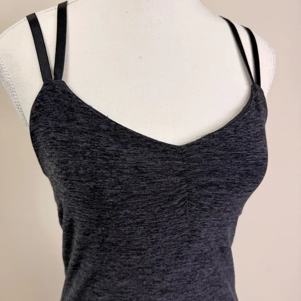 Beyond Yoga Spacedye USC Trojans Strappy Back Tank Top Heather Grey Medium - Image 3