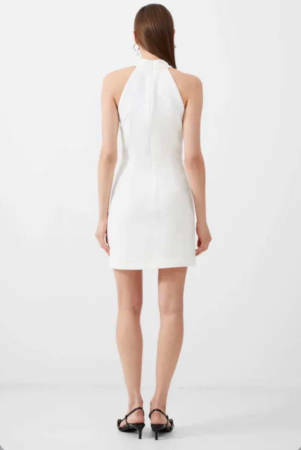 French Connection - Whisper Racer Neck Dress. - Image 3