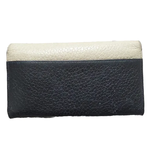 Kate Spade Wallet Sander Southport Avenue Clutch Buttermilk Black New York FLAWS - Image 6