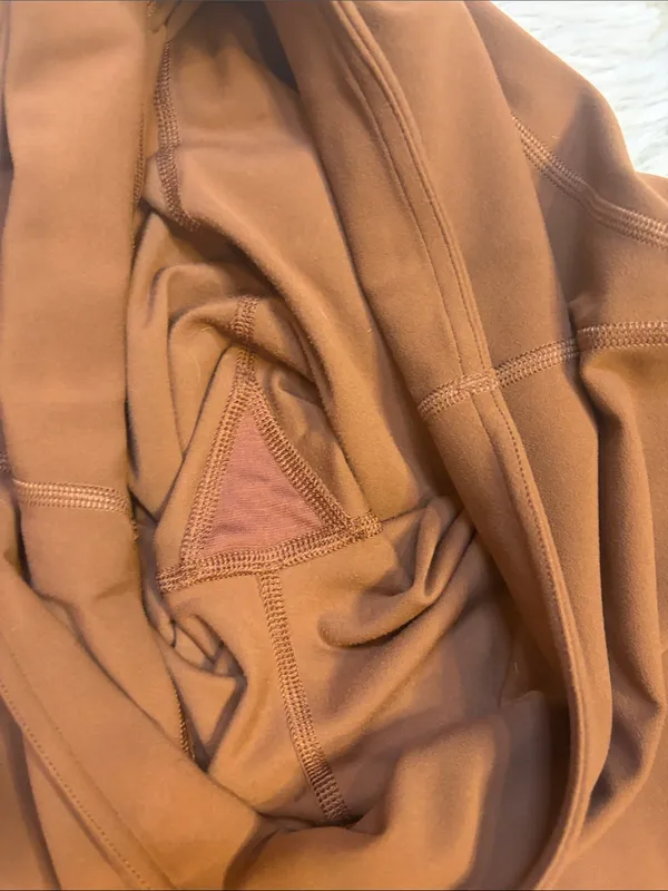 Lululemon Groove Nulu super high rise flare pant W5DKMS butternut brown 10 - Image 7