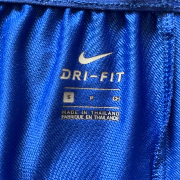 Nike Blue Athletic Shorts with Elastic Waistband Dri-Fit SZ S High-Waist - Image 8