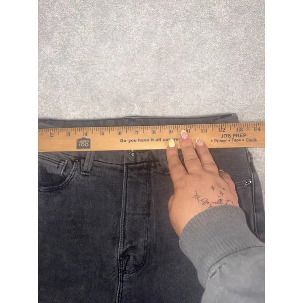 Good American Jeans Womens Good Classic Black 4/27 Denim - Image 8