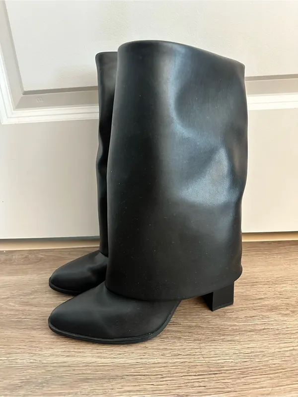 Marc Fisher Foldover Mid Calf Boot NWT Size 8 - Image 2