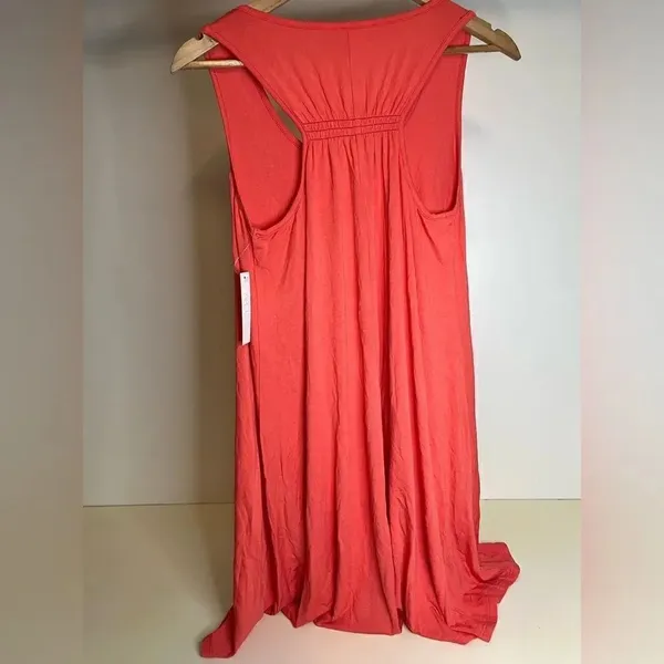 NWT Abound coral-ish Stretchy Dress-medium - Image 3