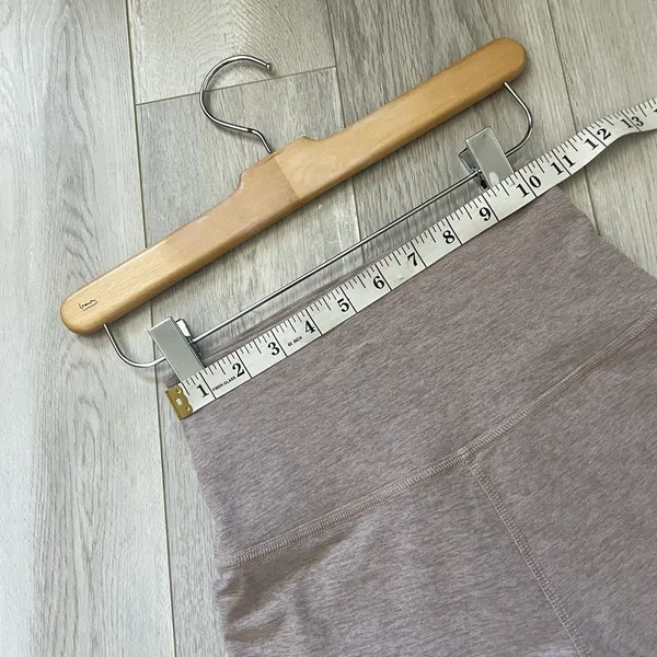 Beyond Yoga Leggings spacedye crop skinny womens Beige xsmall workout activewear - Image 4