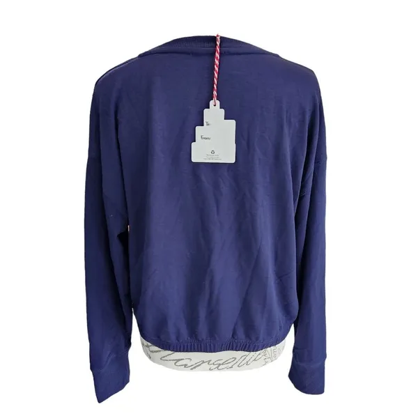 Pink Rose -510 Christmas Sweatshirt Top Junior's Large fits‎ a Small - Image 3