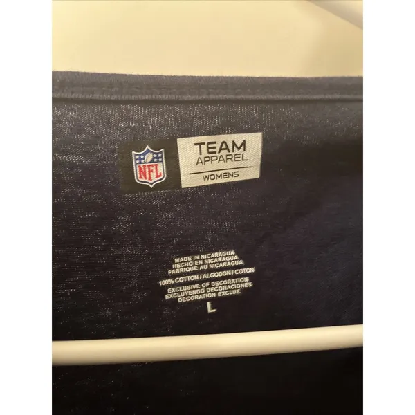 Tennessee Titans Shirt Women's in Sizes M and L Blue NFL Football Long Sleeve - Image 6