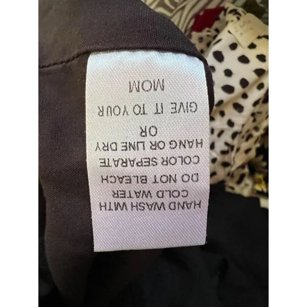 Emory Park Shirt Style Romper with Flutter Sleeves Black Size Small NWT - Image 11