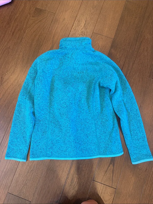 Patagonia Size Small Better Sweater in Teal Blue - C54-108 - Image 7