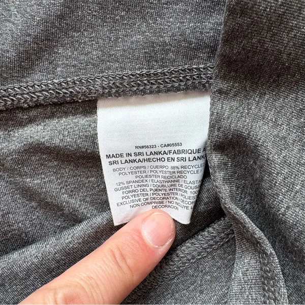 Nike legend polo skinny Charcoal Athletic‎ Pants women’s medium 725123 - Image 4
