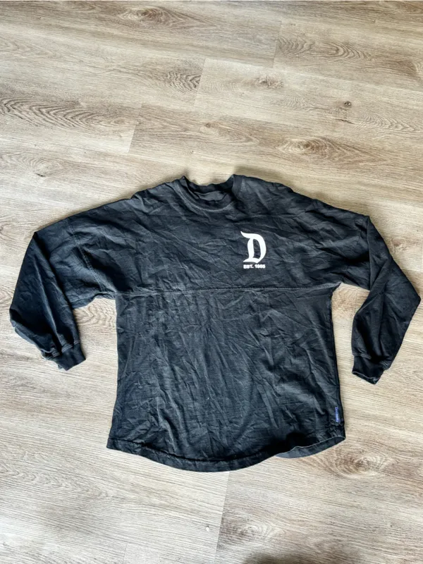 Disney Black Spirit Jersey Size XS Disney Parks Disneyland Disneyworld - Image 5