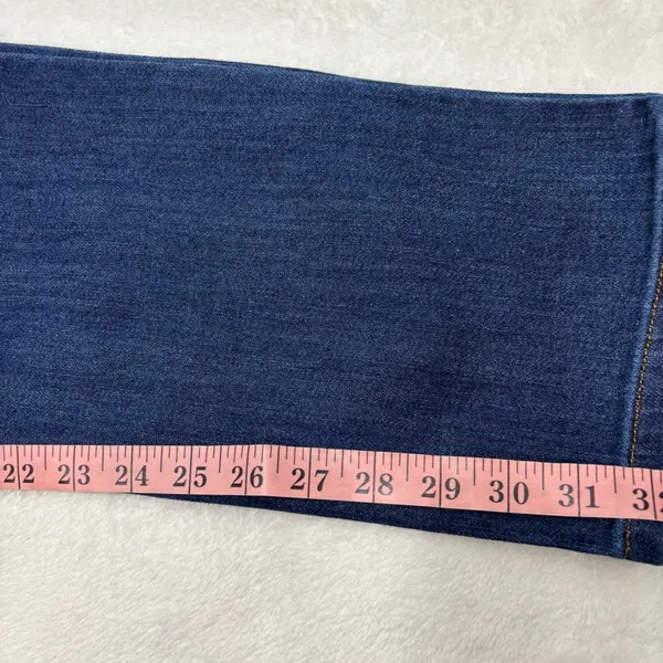 Carhartt Rugged Flex Relaxed Mid‎ Rise Fit Dark Blue Straight Leg Jeans Size 8T - Image 10