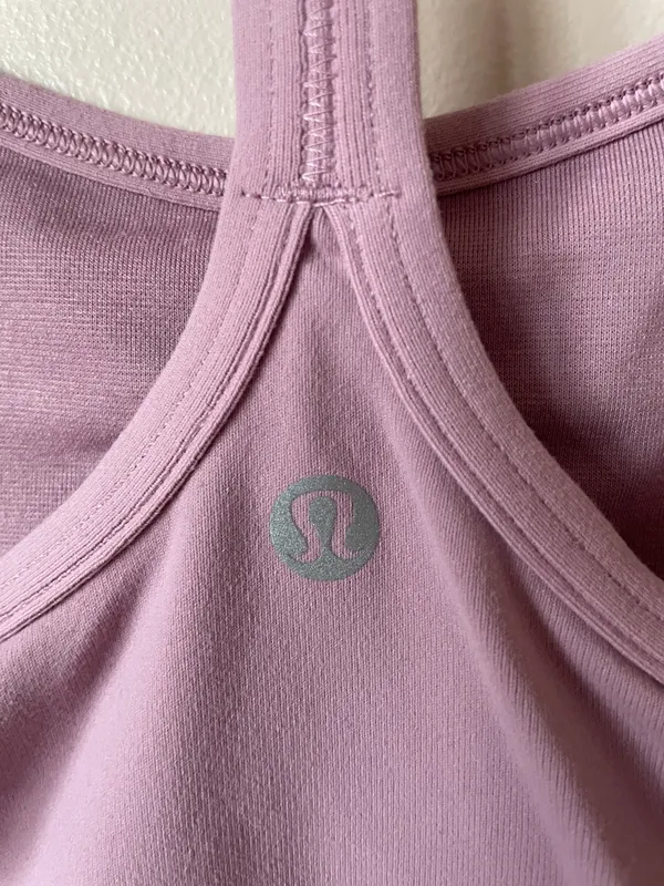 Lululemon Pink Tank W / Bra - Image 4