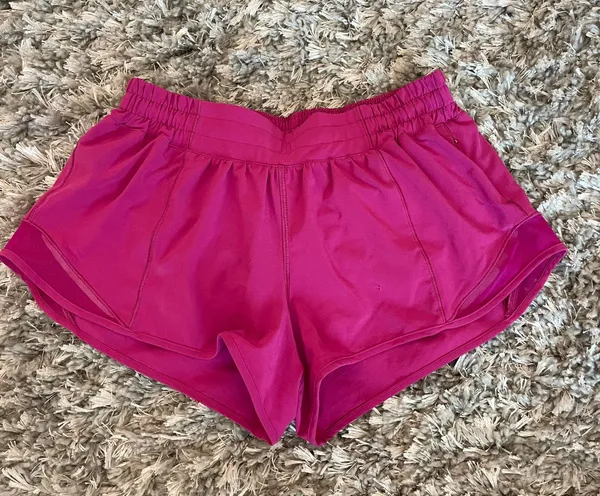 Lululemon Ripened Raspberry Hotty Hot Shorts - Image 3
