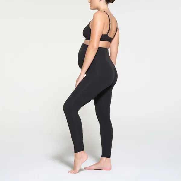 Skims Maternity Fits Everybody High-Waisted Legging Onyx Black Sz Small NWT - Image 2