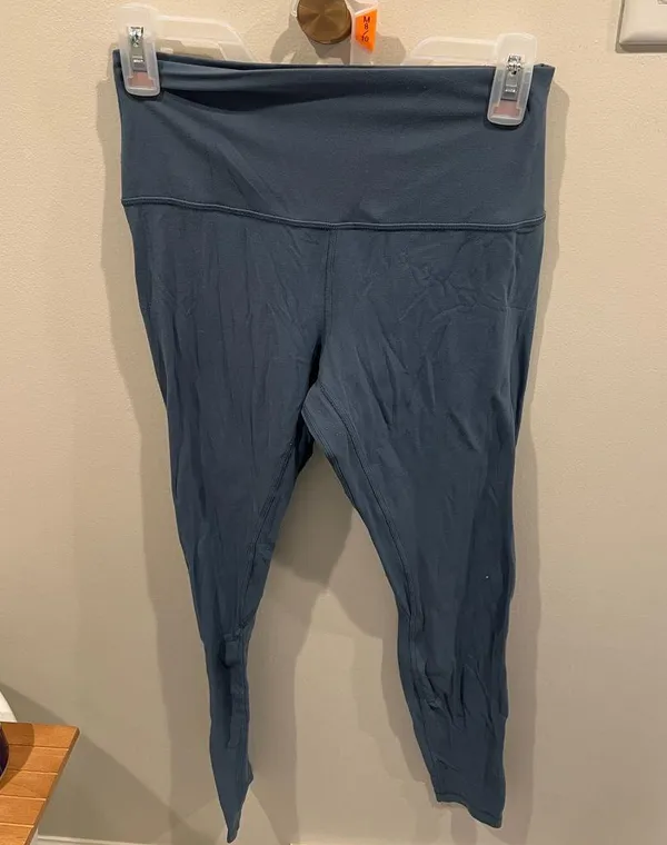 Lululemon Align Leggings 28” Size 8 Slate Blue - Image 2