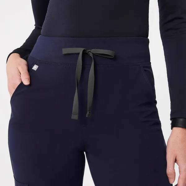 FIGS High-Waisted Zamora Pants Navy XS Petite - Image 5