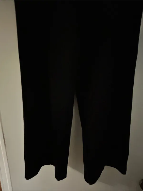 Studioworks Women’s Black Pull On Wide-Leg Pants Petite Medium - Image 4
