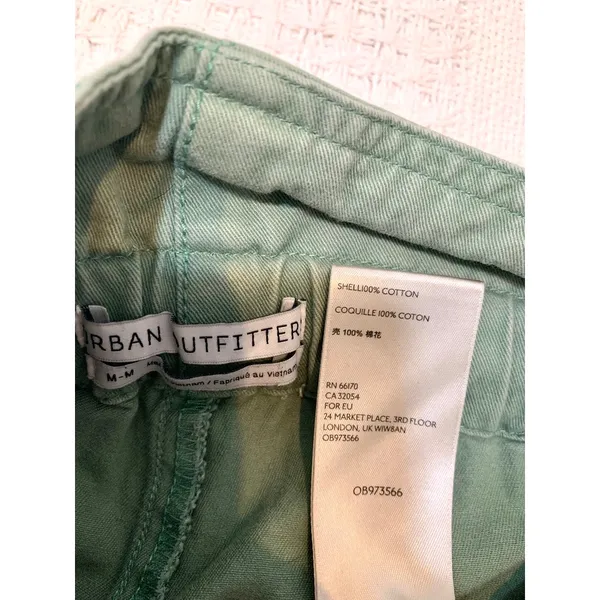Urban Outfitters Terra medium paperbag waist cropped pant P2 3409 - Image 5