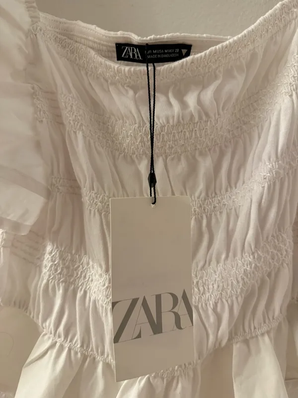 Zara white top - Image 4
