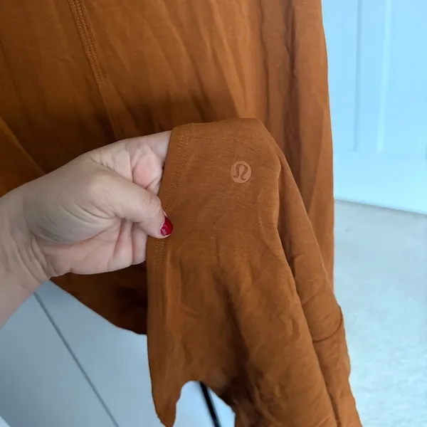 Lululemon All Yours Tank Maxi Dress Butternut Brown sleeveless‎ cotton lounge - Image 6