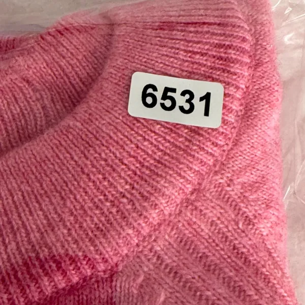 J.Crew Pink Cotton Wool Blend Raglan Crew‎ Neck Sweater CL495 Womens Small - Image 10