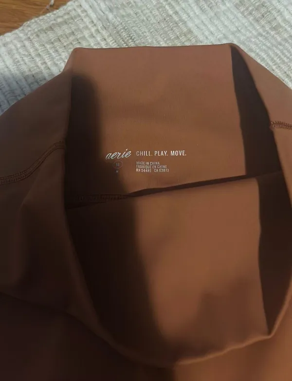 Aerie Orange  Leggings - Image 4