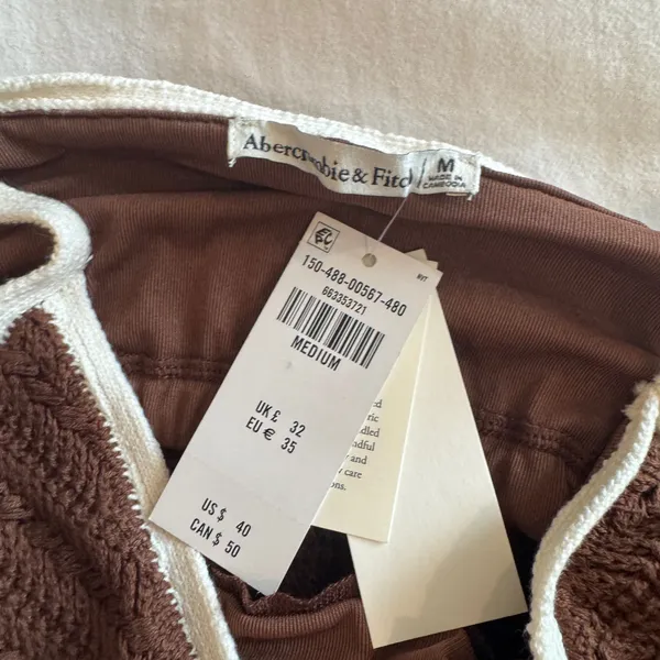 Abercrombie Crochet Top Tank Knit - Image 3