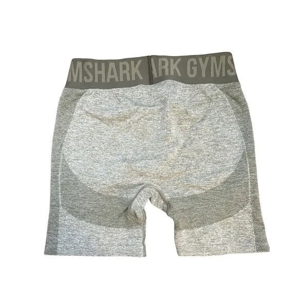 Gymshark Women's Green Flex Shorts Compression Stretch Seamless‎ Athletic XS - Image 2
