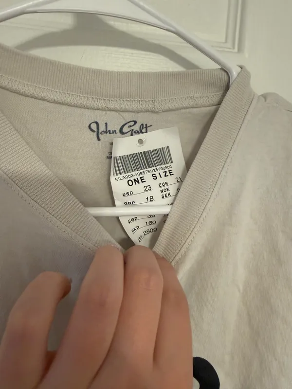 Brandy Melville Baby Tee John Galt - Image 2