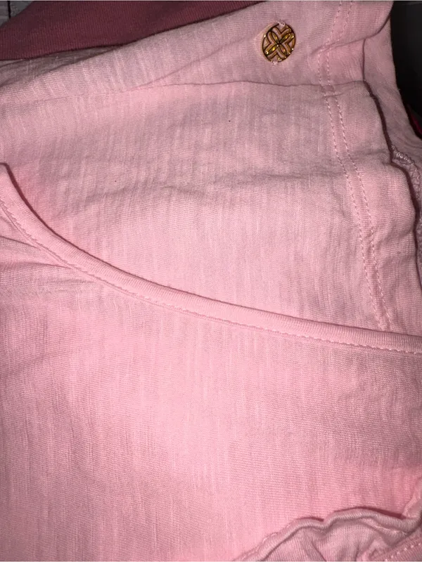 Lilly Pulitzer Pale Pink Ruffle Tank - Image 2