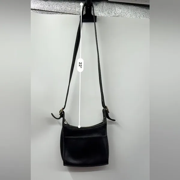 Vintage Coach 9997 Legacy Black‎ Genuine Leather Crossbody Bag - Image 15