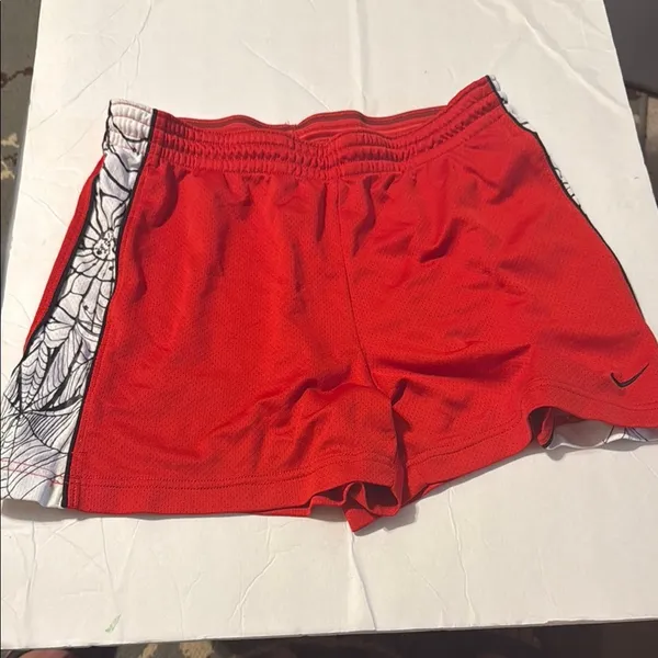 Nike Red Athletic Shorts Lightweight Performance‎ Women's Sz S - Image 2