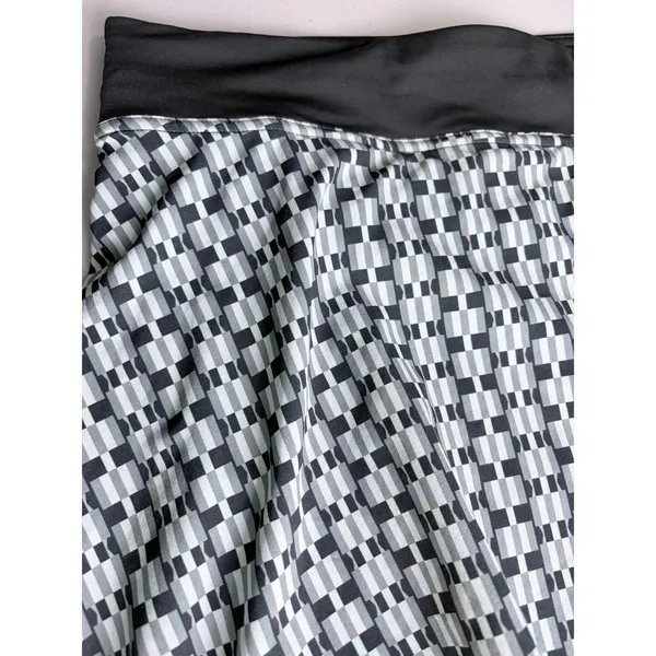 Lululemon‎ Lightweight High-Rise Tennis Skirt Geometric Black Gray 14 - Image 2