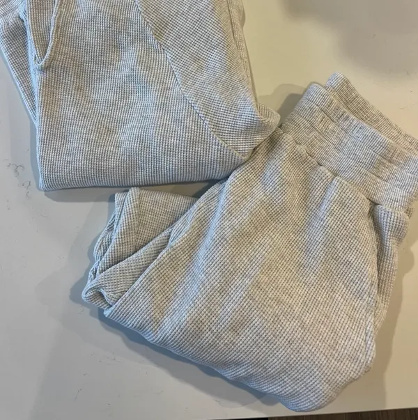 Leze Kendal Pant - Oatmeal Waffle - Image 3