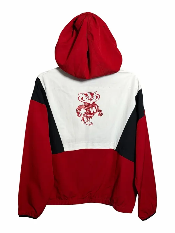 Under Armour Red/White Wisconsin Badgers Game Day Full-Zip Jacket - Image 2