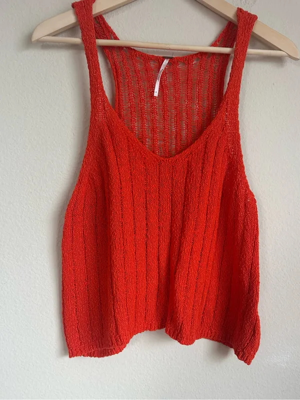 Free People Afterglow Knit Tank - Image 5