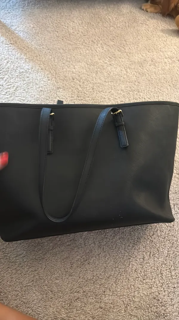 Michael Kors Leather Tote Bag - Image 2