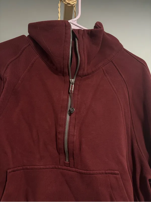 Lululemon maroon scuba - Image 2