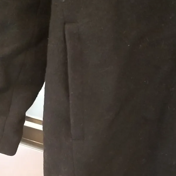 💕ESPRIT💕 Black 100% Wool Coat - Image 5
