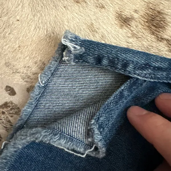 MOTHER Mother the vamp fray‎ jeans in crack the whip Size 26 - Image 14