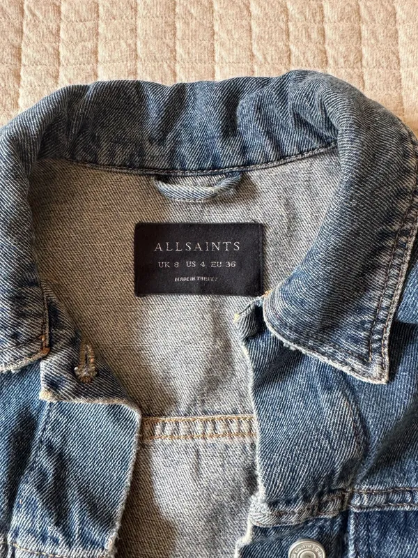 AllSaints Cropped Jacket Jean - Image 2