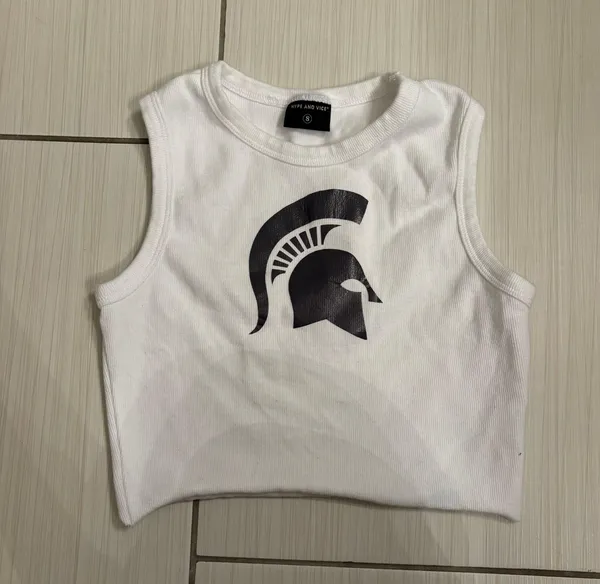 Hype & Vice Michigan State Tank Top - Image 4