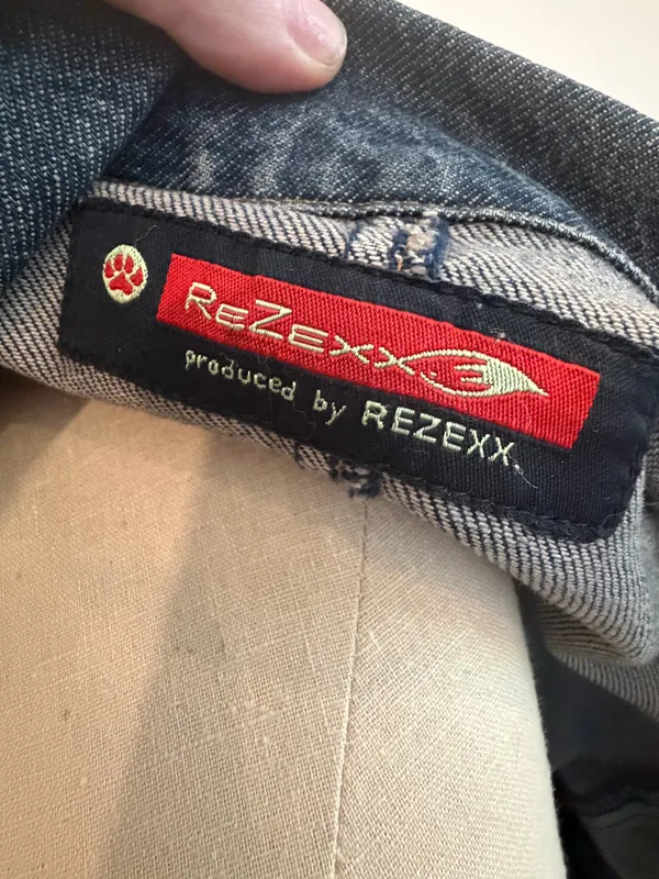 Rezexx Denim Long Jacket Blue - Image 4