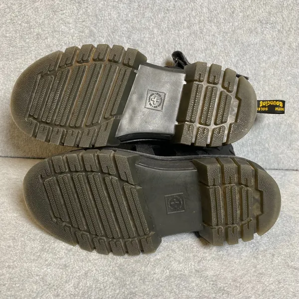 Doc Martens Ricki Gladiator Sandals Women 9 Black‎ Platform Webbing Strap EUC - Image 10